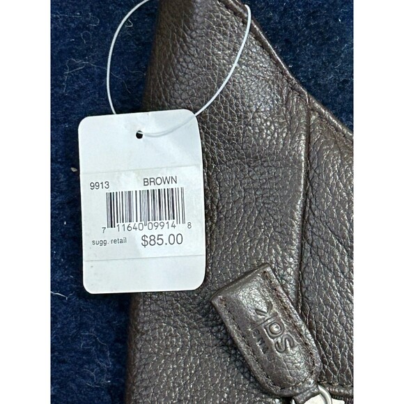 The Sak Leather Hobo Bag (MSRP $85) Dark‎ Brown - Picture 4 of 8